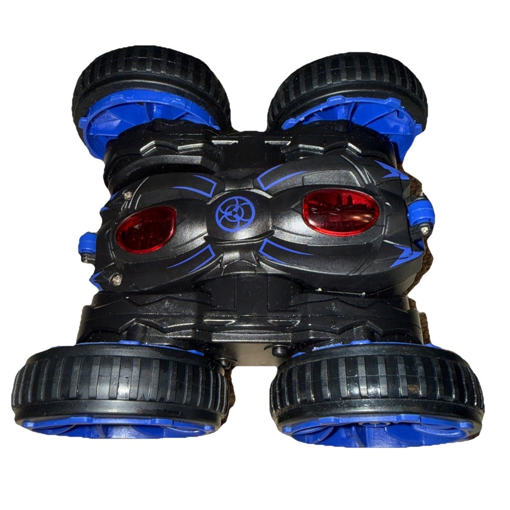MaxTronic Remote Control Car Blue Stunt 360 Flip 4WD High Speed No Remote